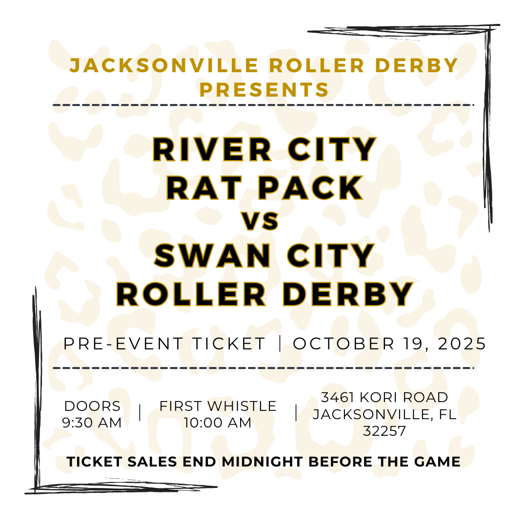 River City Rat Pack VS Swan City Roller Derby Jacksonville